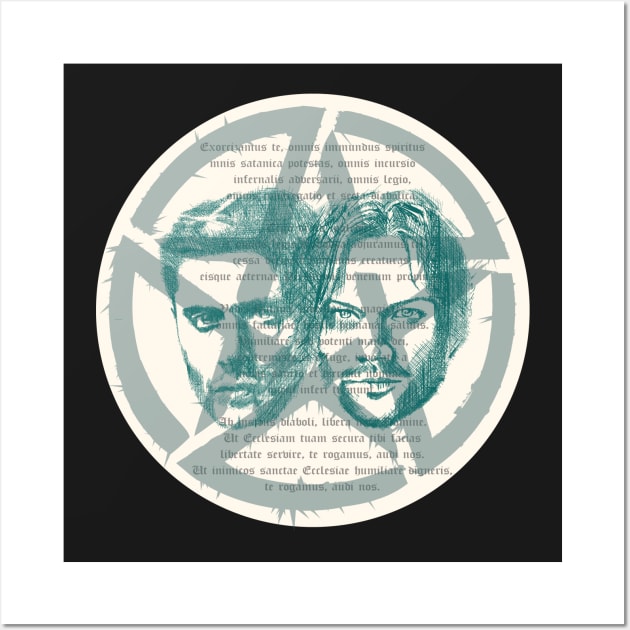 THE WINCHESTERS Wall Art by KARMADESIGNER T-SHIRT SHOP